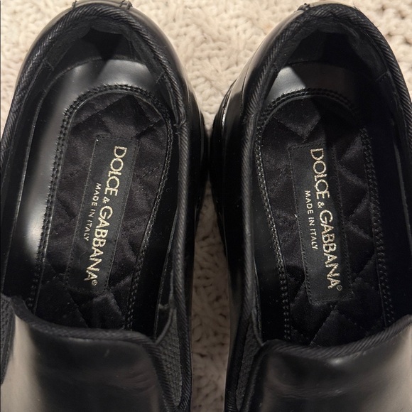 Dolce & Gabbana Black Leather Studded Loafers Dress Men\'s
Shoes Authentic 5! main image 7